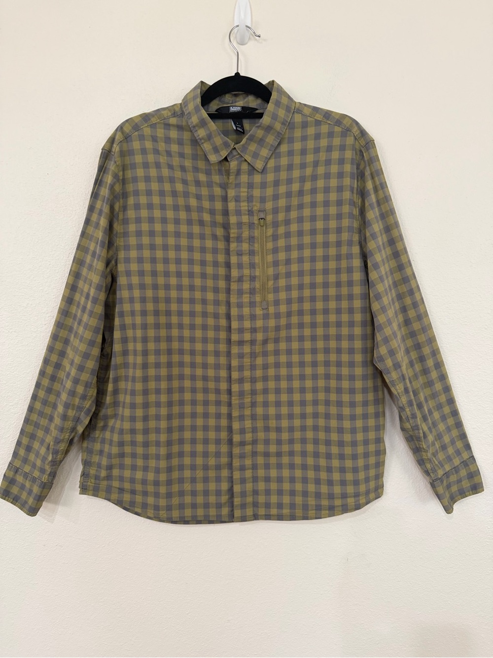 Alaskan Hardgear Shirt Men’s Large Plaid Stretch DULUTH Slim Fit Multicolor T099